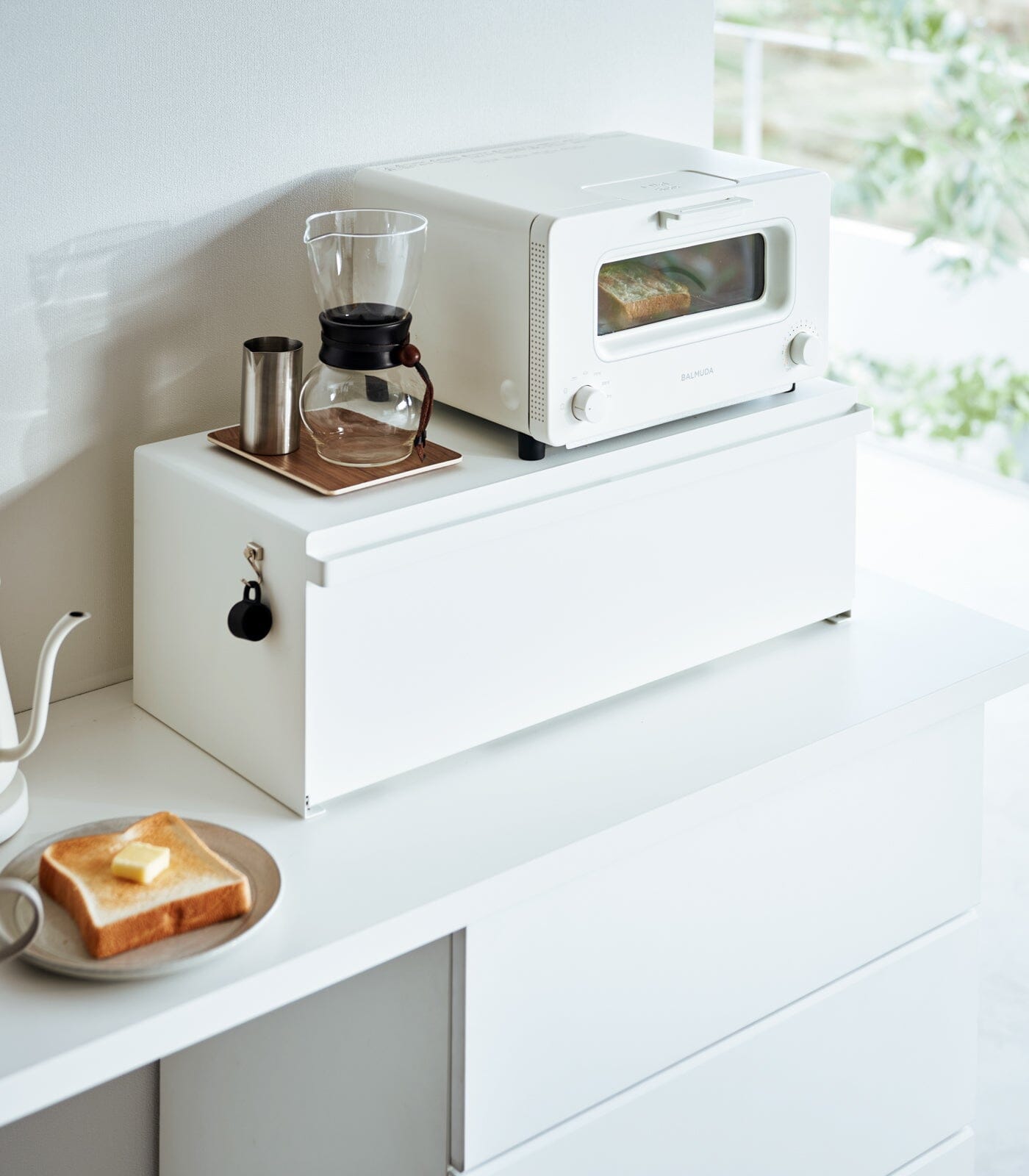 Yamazaki Wide Steel Bread Box