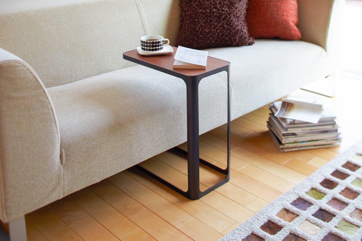 Yamazaki Steel C Side Table