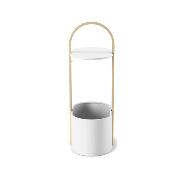 Umbra Bellwood Storage Side Table with Cable Organizer
