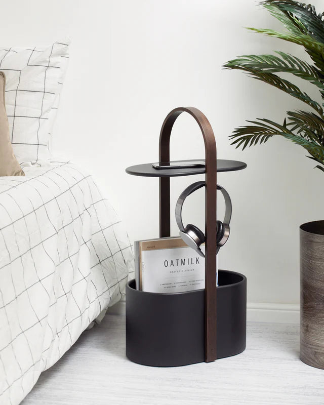 Umbra Bellwood Storage Side Table with Cable Organizer
