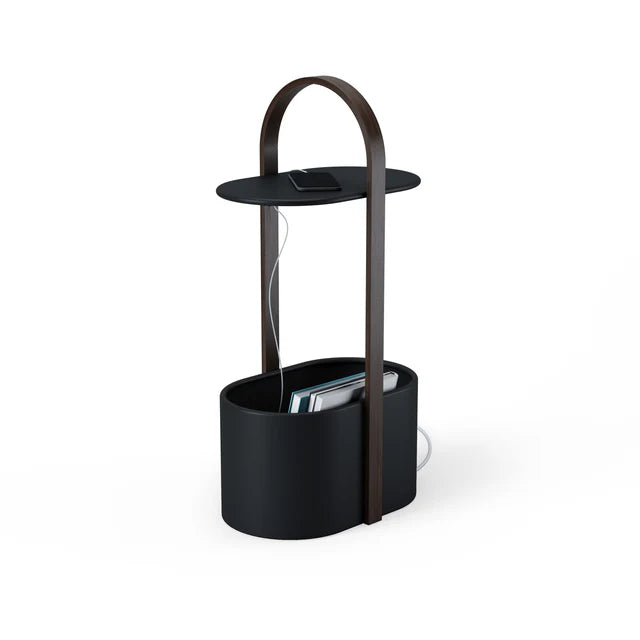 Umbra Bellwood Storage Side Table with Cable Organizer