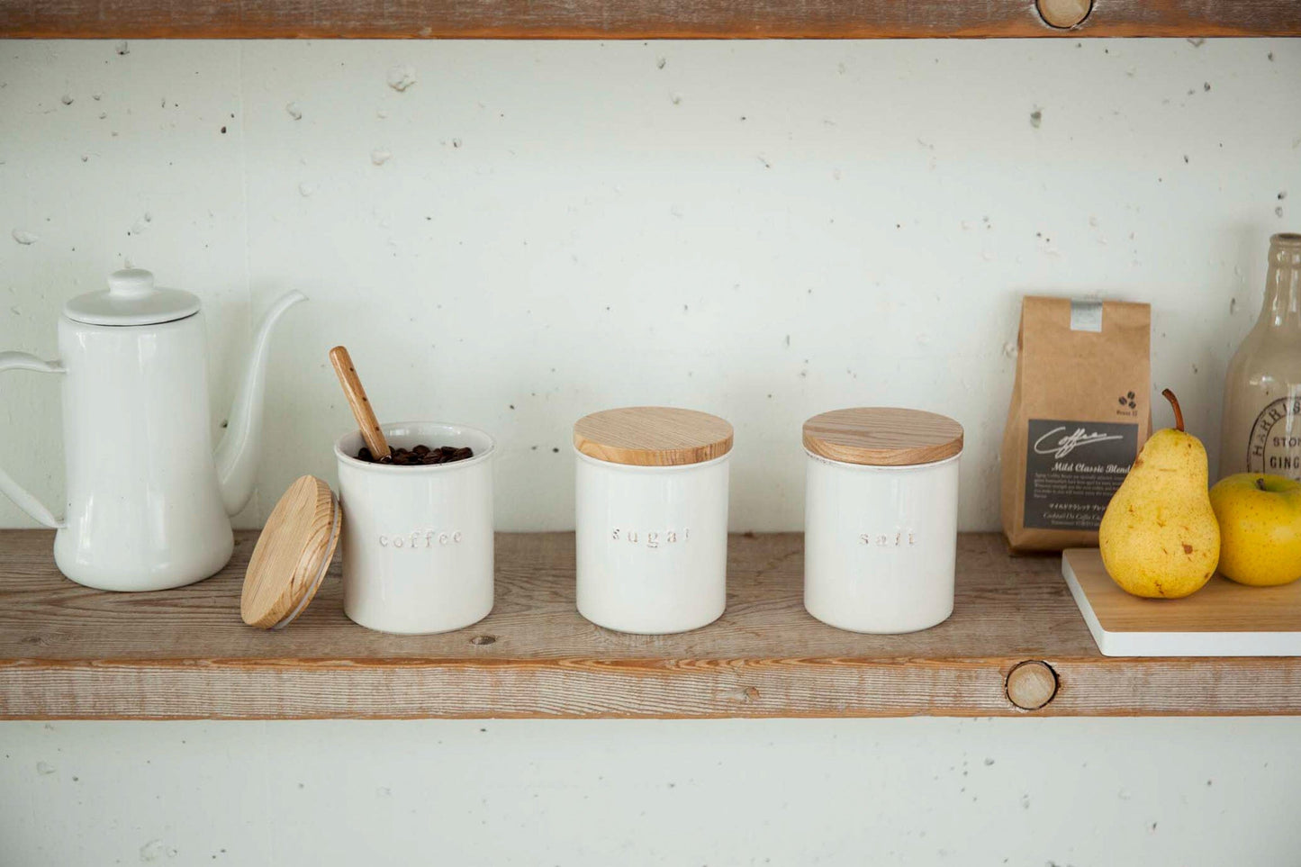 Yamazaki Ceramic Kitchen Canister