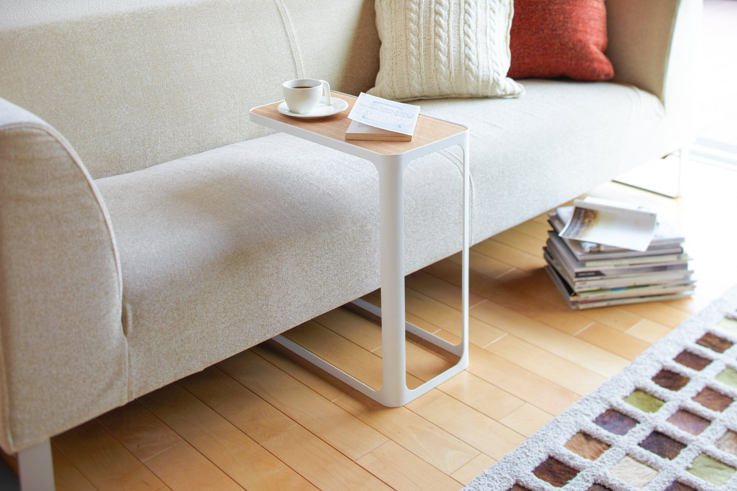 Yamazaki Steel C Side Table