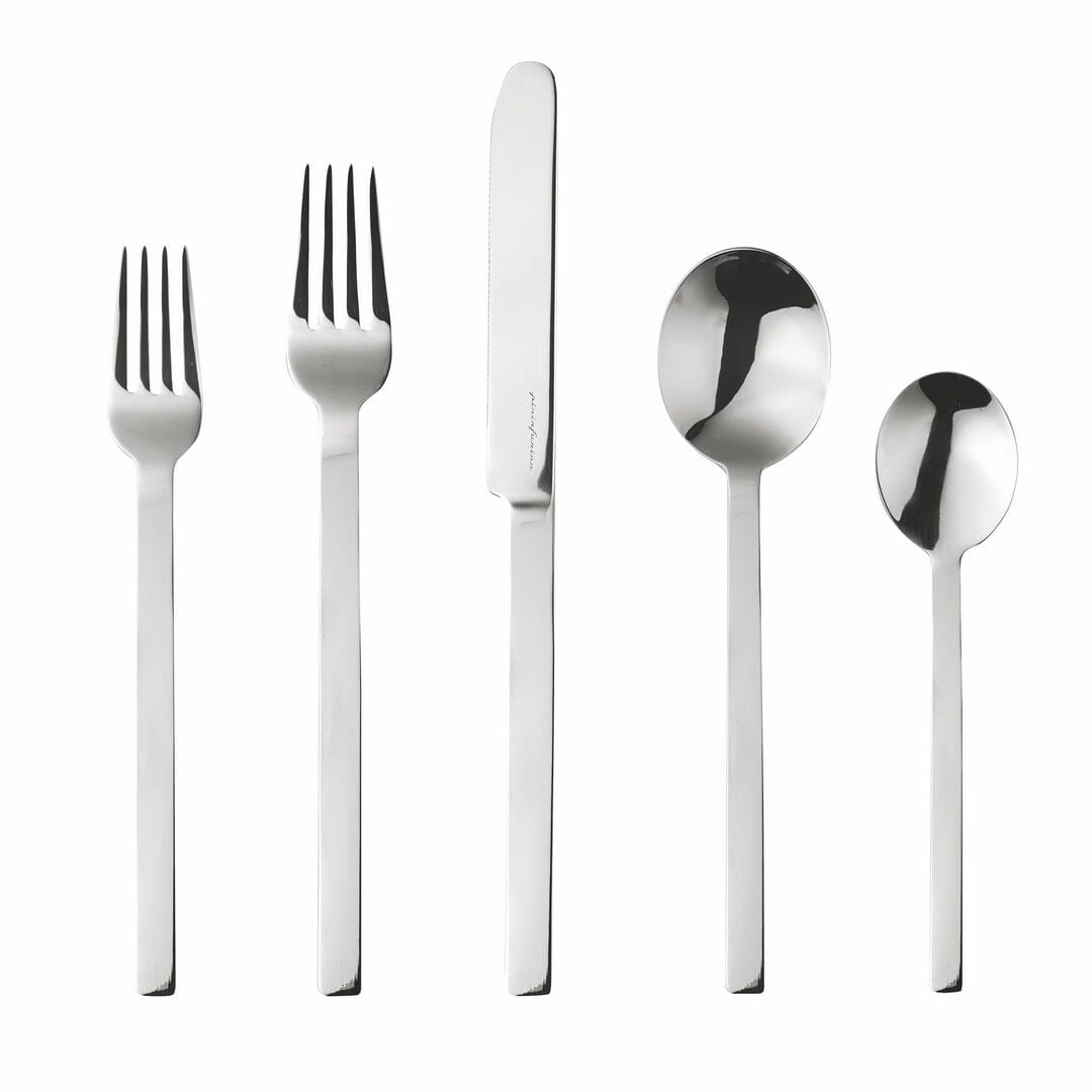 STILE Mirror Polished 5 Piece Place Setting