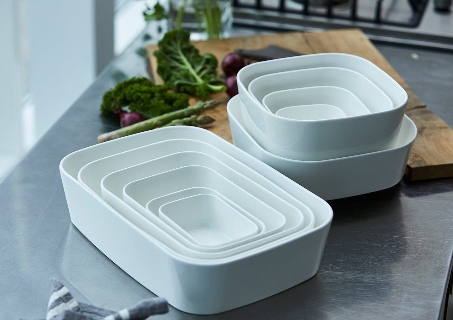 Rosti Modula Square Dish Collection