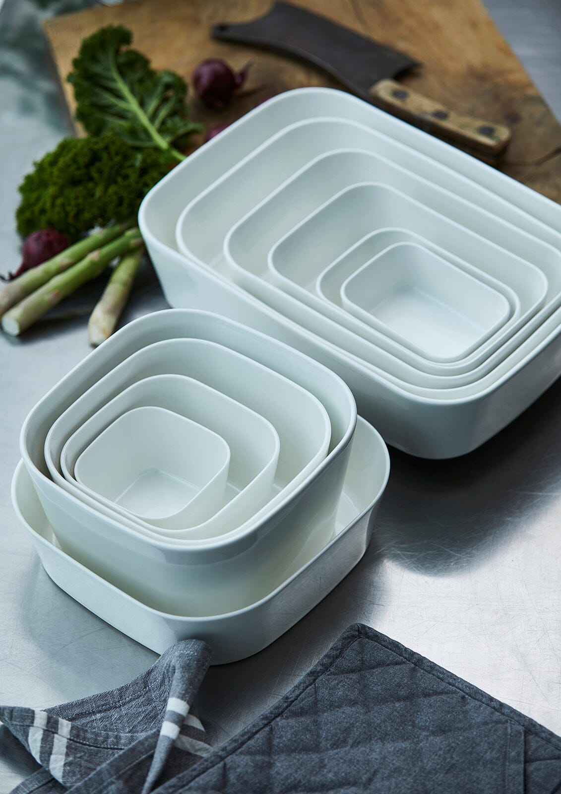 Rosti Modula Square Dish Collection