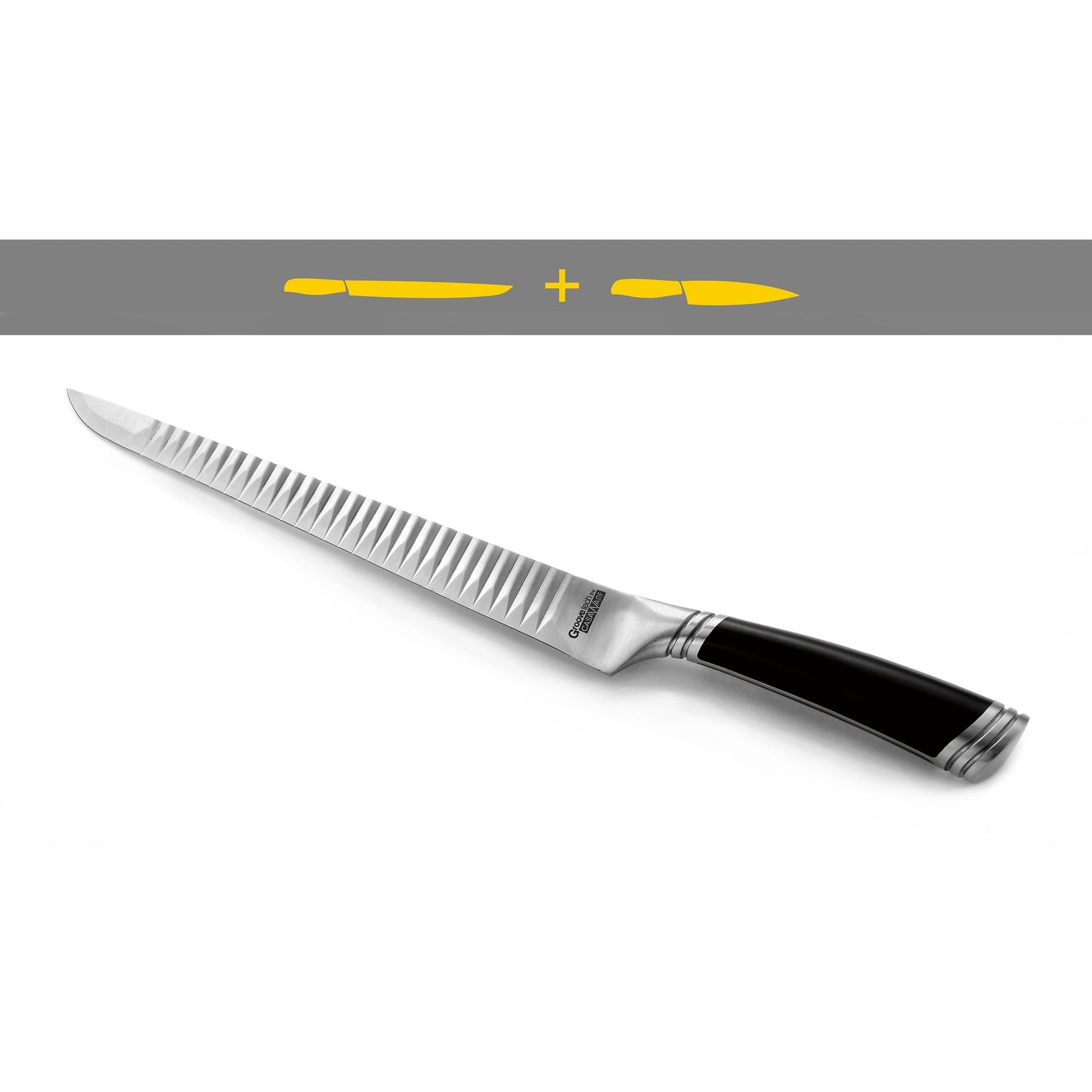 CasaWare 9' Stainless Steel Carving Knife