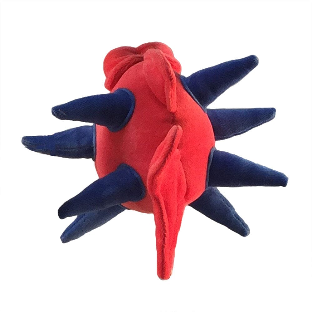 Funny Friends Handsculpted Red and Blue Plush Fish Spike Small - 25cm