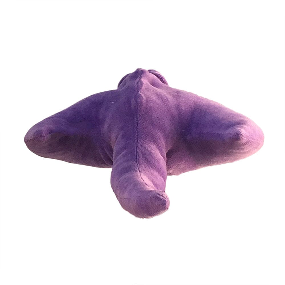 Plush Purple Stingray Soft Sculpture