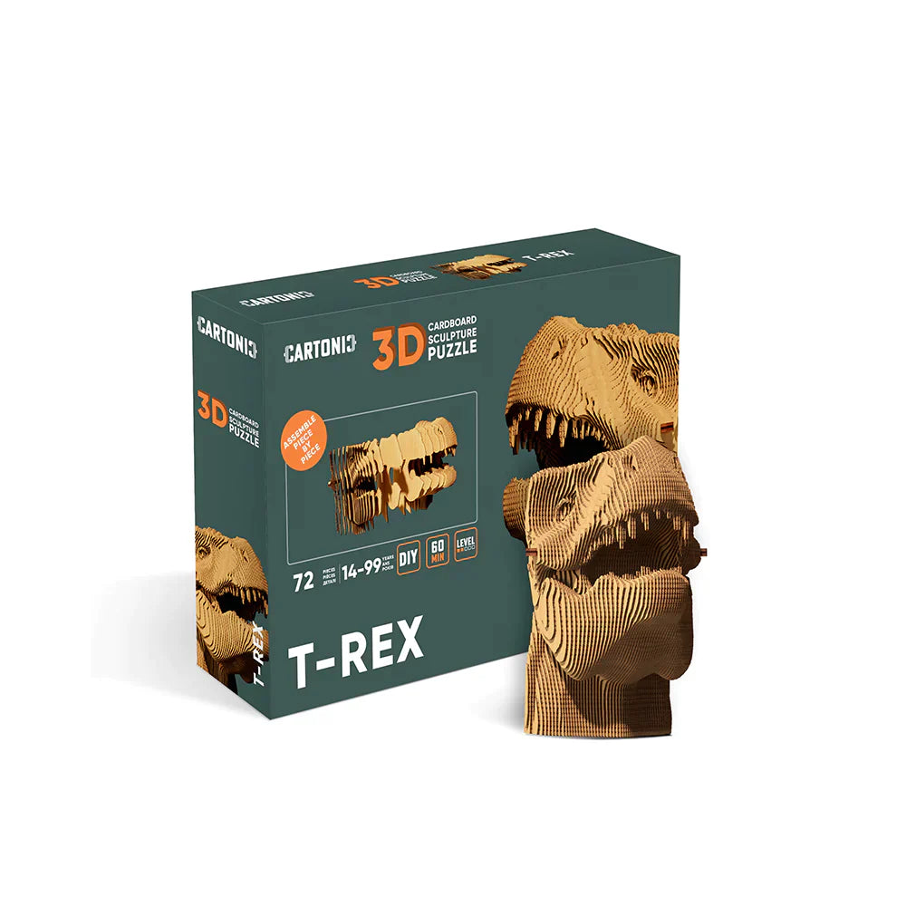 Cartonic T-rex 3D Puzzle