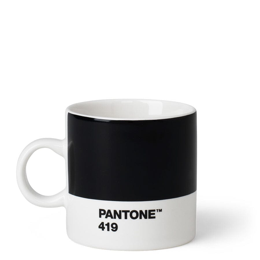 Pantone Espresso Cup in Black 419