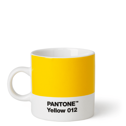 Pantone Espresso Cup in Yellow 012