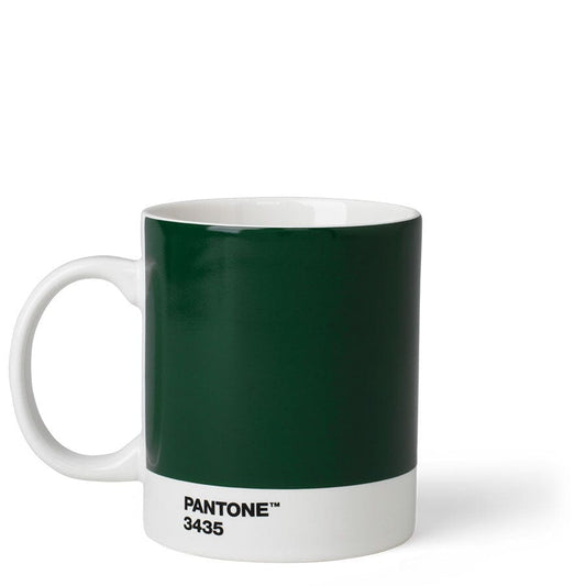 Pantone Mug in Dark Green 3435