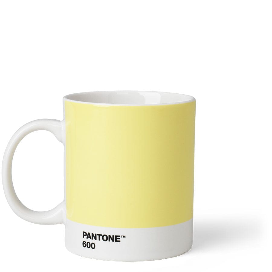 Pantone Mug in Light Yellow 600
