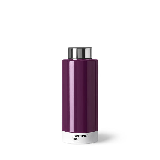 Pantone Thermo Steel Hydration Bottle in Aubergine 229