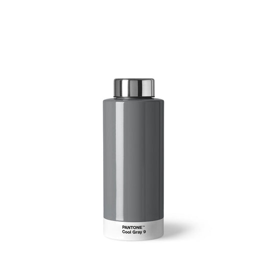 Pantone Thermo Steel Hydration Bottle in Cool Gray 9