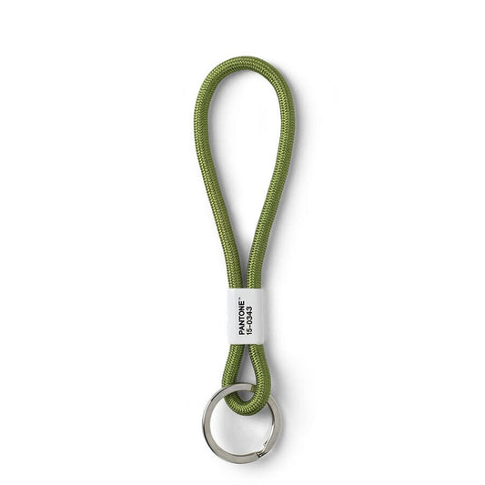 Pantone Short Keychain in Greenery 15-0343
