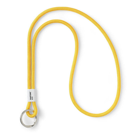 Pantone Long Keychain in Yellow 012
