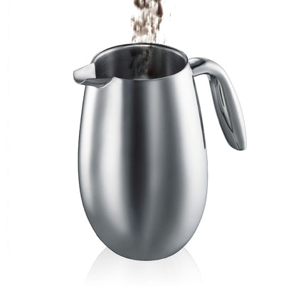 Bodum Columbia Stainless Steel Double-Walled Coffee Press