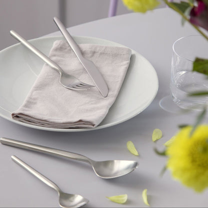 Gense Dorotea Flatware Set in Matte Steel