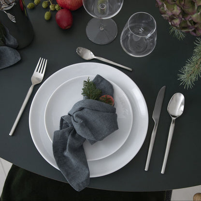 Gense Dorotea Flatware Set in Matte Steel