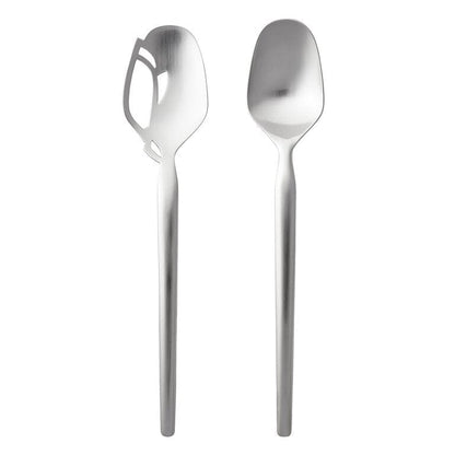 Gense Dorotea Flatware Set in Matte Steel