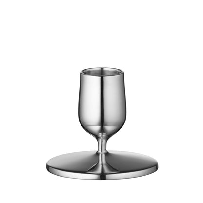 Gense Dorotea Polished Steel Candlesticks