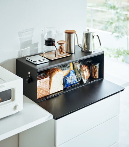 Yamakazi Wide Steel Bread Box