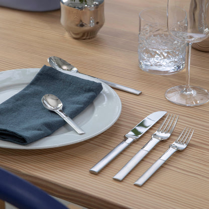 Gense Nobel Flatware Set in Polished Steel