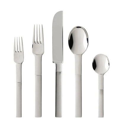 Gense Nobel Flatware Set in Polished Steel