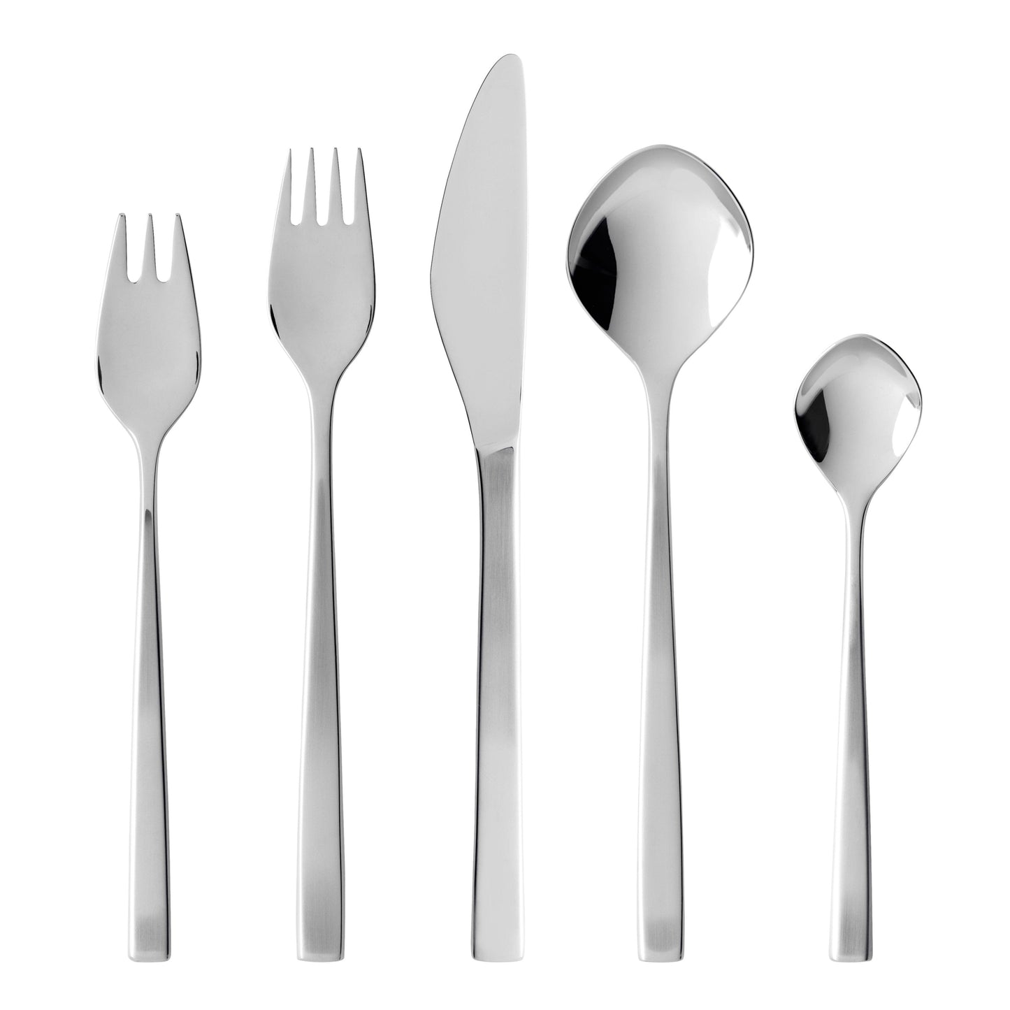 Gense Fuga Flatware Set Polished Steel