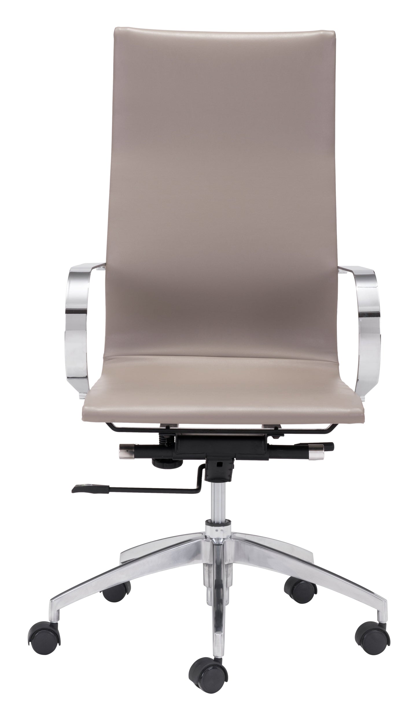 Zuo Glider High Back Office Chair Taupe