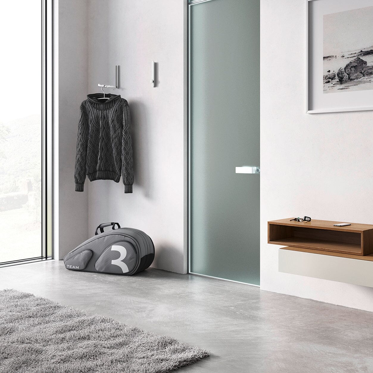 Zack Pletor Folding Coat Rack