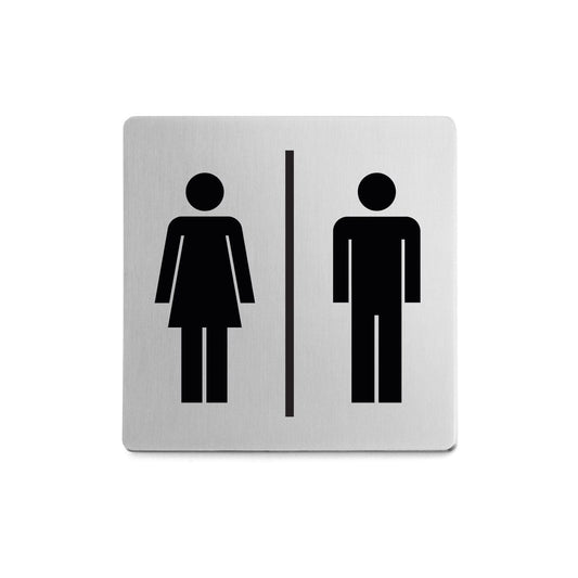 Zack Indici Bathroom Sign