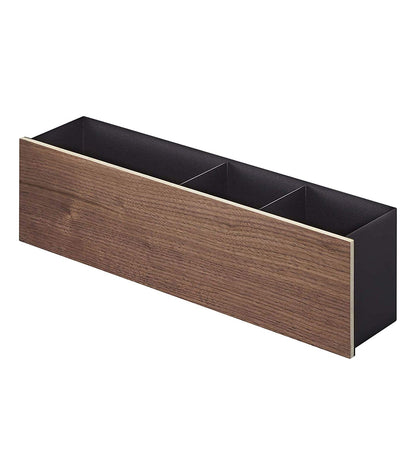 Yamakazi Steel & Wood Desk Organizer