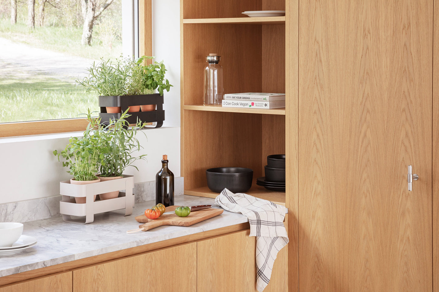 Eva Solo Steel Self-Watering Herb Container