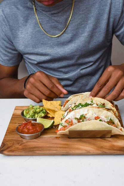 Dexas Acacia Taco Prep Board