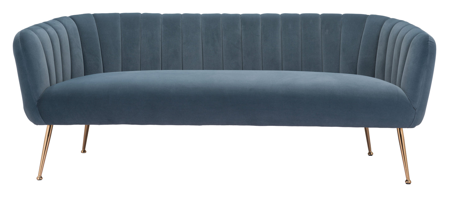 Zuo Deco Sofa in Gray