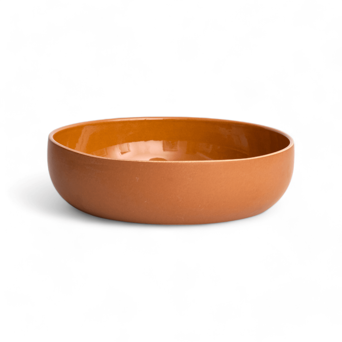 Gharyan Stoneware 7.5 Cup Shallow Serving Bowl