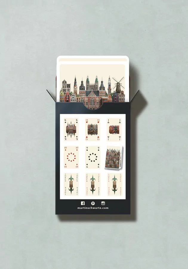 Martin Schwartz Amsterdam Playing Cards