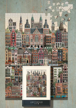Martin Schwartz Amsterdam Jigsaw 1000 Pieces
