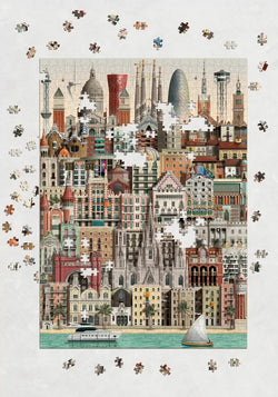 Martin Schwartz Barcelona Jigsaw 1000 Pieces