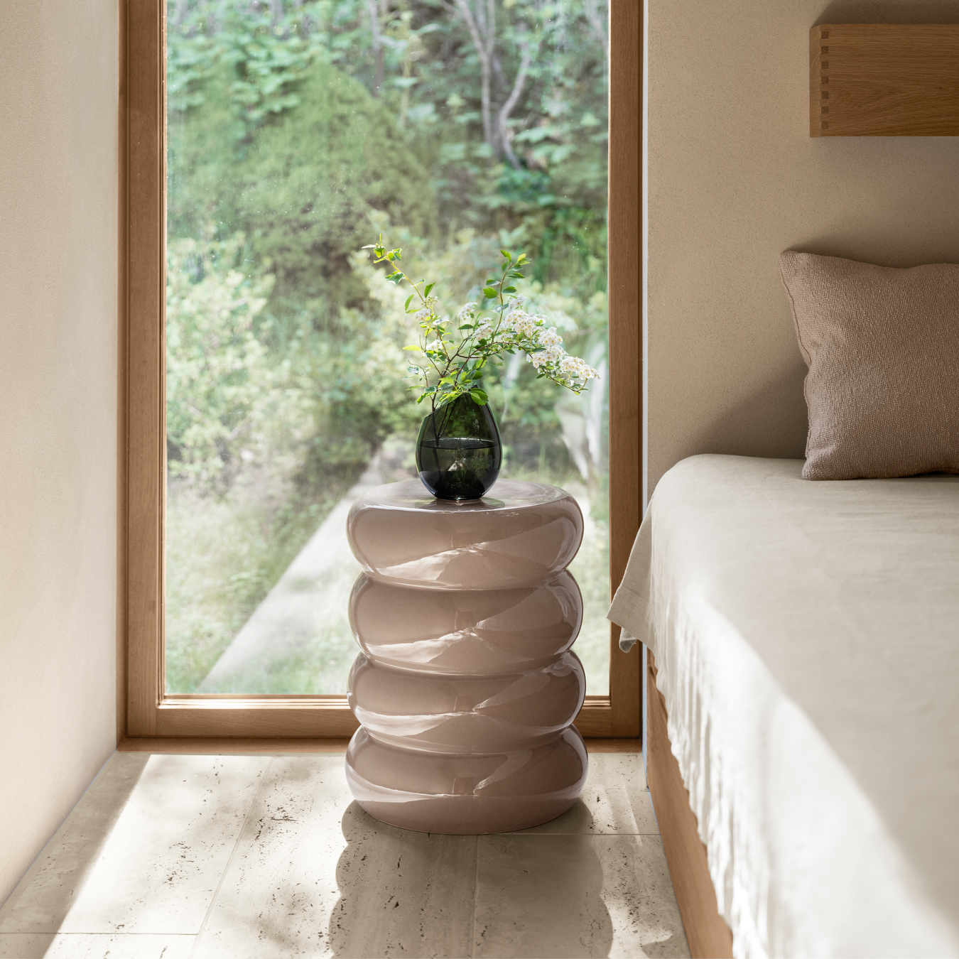 Blomus TORU Round Ceramic Side Table