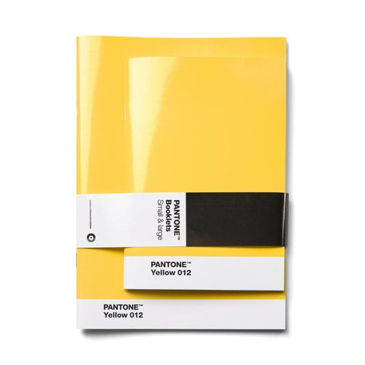 Pantone Booklets Set of 2 in Yellow 012 C