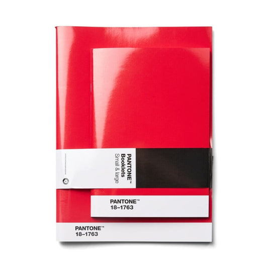 Pantone Booklets Set of 2 in Red 18-1763