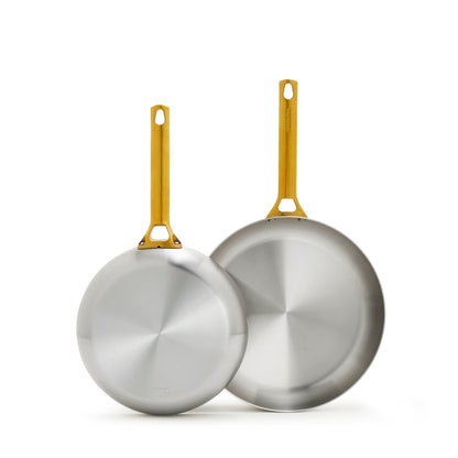 GreenPan Reserve Stainless Steel Open Fry Pan Set