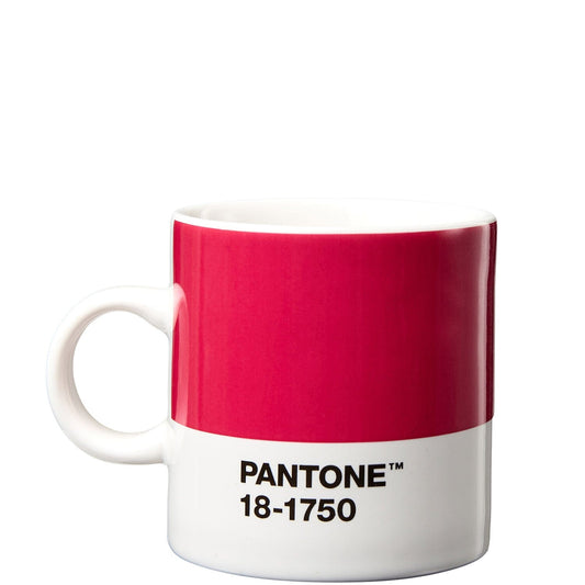 Pantone Espresso Cup in 2023 Color of the Year 18-1750 Viva Magenta