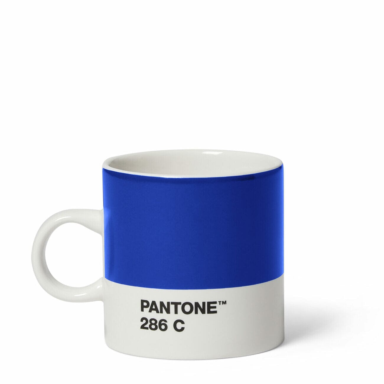 Pantone Espresso Cup in Clear Blue 286