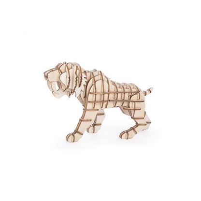 Kikkerland 3D Wooden Tiger Puzzle