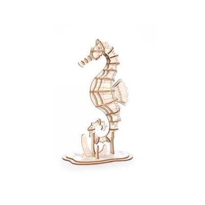 Kikkerland 3D Wooden Seahorse Puzzle